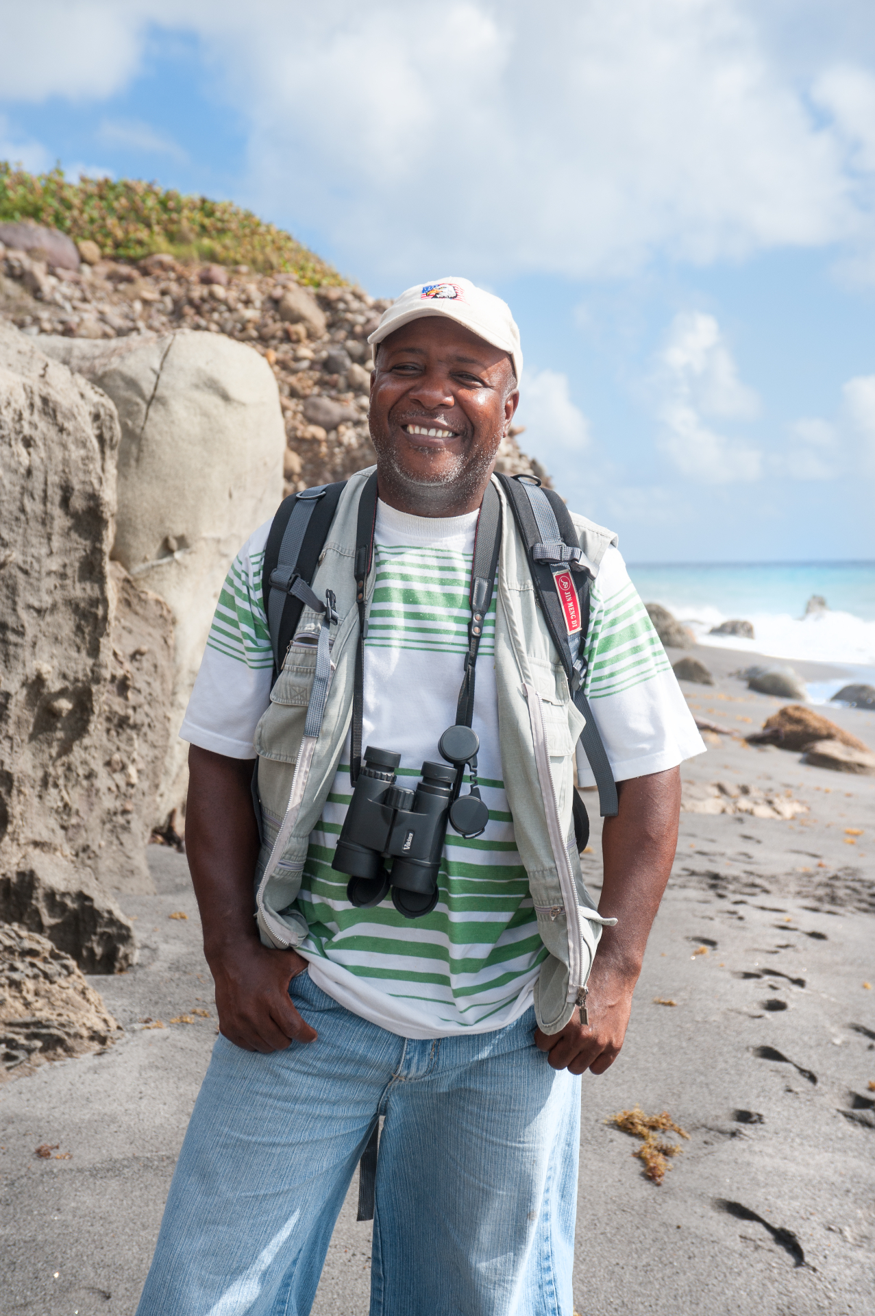 James 'Scriber' Daley, MBE — Montserrat tour guide
